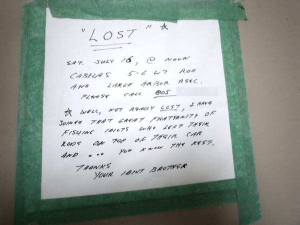That great fraternity of fishing idiots: Why fly rod warranties matter