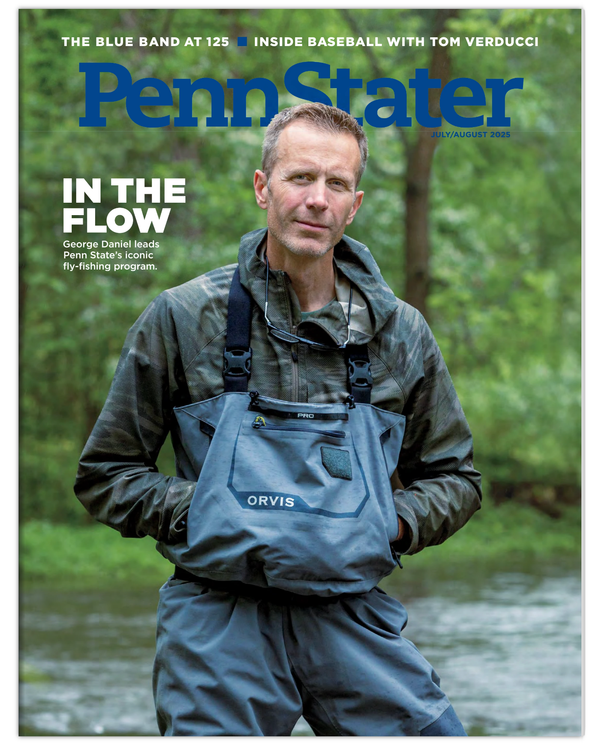 Profiling fly fishing educator George Daniel for PennStater magazine